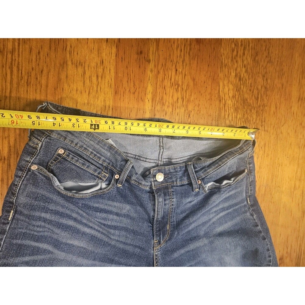 Levi Strauss Signature Gold Mid-Rise Bootcut Jeans Womens Blue Denim 16S 33x30 - Picture 10 of 12